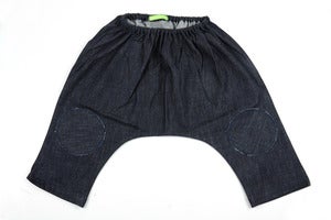 Image of marie et rose-alice© | denim harem trousers