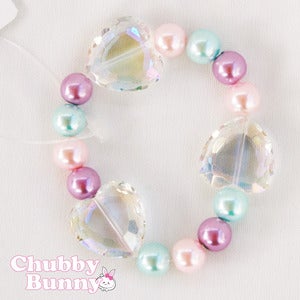 Image of Glass Heart Bracelet