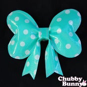 Image of Dotty Dot Bow - Mint