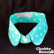 Image of Dotty Dot Detachable Collar - Mint