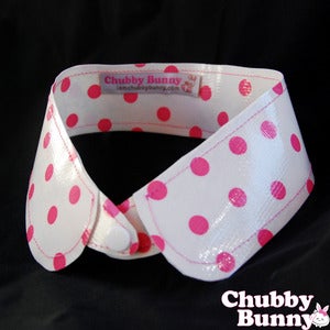 Image of Dotty Dot Detachable Collar - Pink