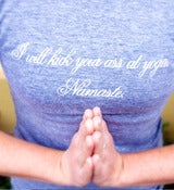 Image of Yoga T-Shirt, Athletic Gray