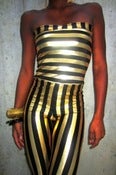 Image of 2-WAY STRIPE JUMPSUIT
