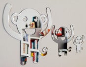 Image of Shatterproof Monkey Family Mirrors