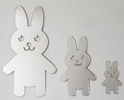 Image of Shatterproof Rabbit Family Mirrors