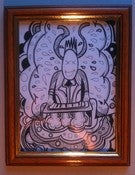 Image of the music maker drawing by barrie j davies 2010 (framed)