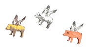 Image of Flying Pigs Print
