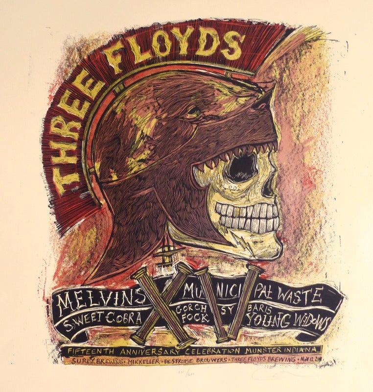 Image of Three Floyds XV poster