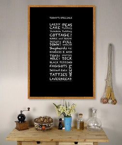 Image of Today's Specials A1 size (LIMITED EDITION)