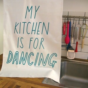 Image of Kitchen Dancing Tea Towel
