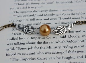 Image of Winged Golden Ball Bracelet