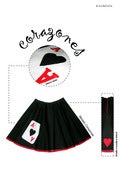 Image of "As de Corazones" (skirt)