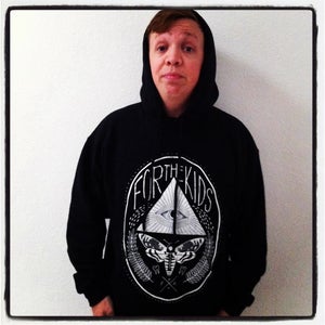 Image of All Seeing Eye & Moth Hoodie