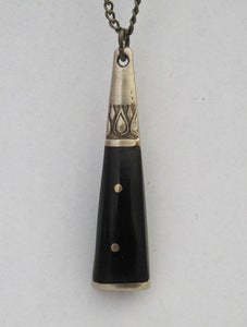 Image of Bronze Horn Handle Pendant by Greg Mann