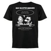 Image of "Basic Helicopter Maneuvers - Shallow Approach" T-Shirt