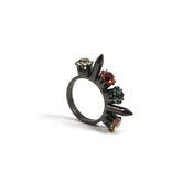 Image of Immortal Beloved Ring w/Spike & Crystal - Multi
