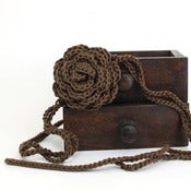 Image of Rose Headband in Chocolate