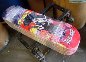 Image of S.T.R.E.E.T.S. Skate Deck - Invaders From Gnars