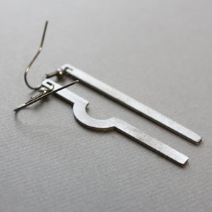 Image of Dangle Notch Earring