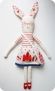 Image of Make your own Paris rabbit red