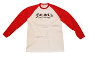 Image of IRON CROSS baseball tee red