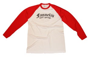 Image of IRON CROSS baseball tee red