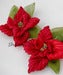 Image of poinsettia broach