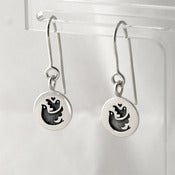 Image of Birds Token Earrings