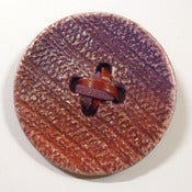 Image of Red/Purple Bigbutton Brooch