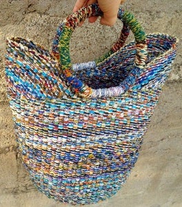 Image of Recycled Bolga Basket Medium