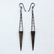 Image of Triangle Spear Dangle Earrings