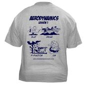 Image of T-Shirt "Aerodynamics Lesson 1"
