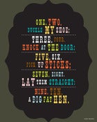 Image of One Two Poster