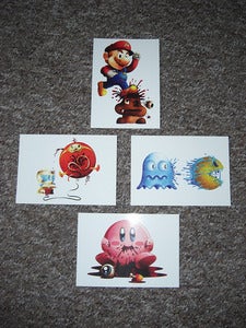 Image of 8 bit fatality Mini print collection