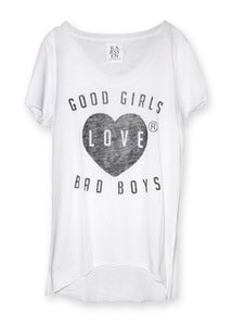 Image of GOOD GIRLS LOVE · ZKW-PSP11-008 · WHITE