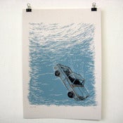 Image of 'The Day Texas Sank...' A3 print by Mat Pringle