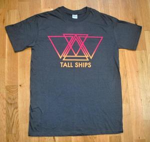 Image of Tall Ships charcoal t-shirt