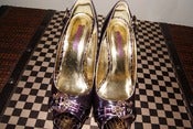 Image of Dollhouse Patent Leather Pumps w/ Buckle