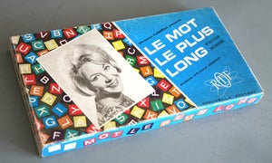 Image of JEU LE MOT LE PLUS LONG 1966 REF.835