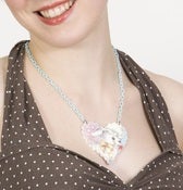 Image of Kitsch Doily Necklace - Lamb