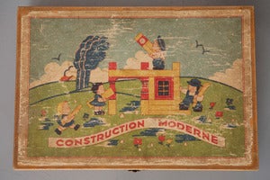 Image of JEU DE CONSTRUCTION ANNÉES 60 REF.319