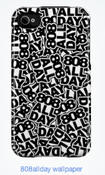 Image of 808allday wallpaper iphone 4/4s case