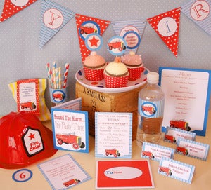 Image of Vintage Fire Truck Collection