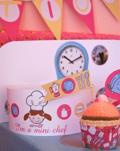 Image of Pink Girl Mini Chef Collection