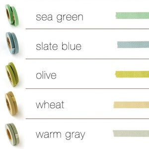 Image of   mTape Washi Tape 7mm Set