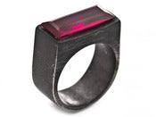 Image of Henson Rectangle Jewel Ring
