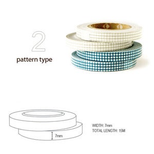 Image of mTape Grid Washi Tape