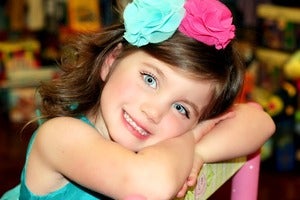 Image of Chiffon Headband: Cotton Candy