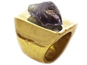 Image of Henson Rectangle Crystal Ring
