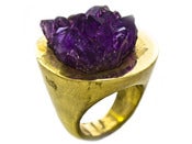 Image of Henson Round Crystal Ring